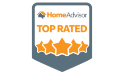 Home advisor top rated logo